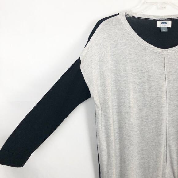 Old Navy 3/4 Sleeve Colorblock Women's Sweater Size Medium - Picture 6 of 12